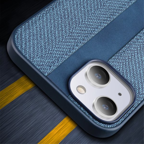 X-Level iPhone 15 Kuori Kangaskuvio Vihreä