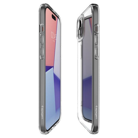 Spigen iPhone 15 -kuori Ultra Hybrid Crystal Clear