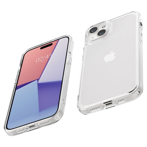 Spigen iPhone 15 -kuori Ultra Hybrid Crystal Clear