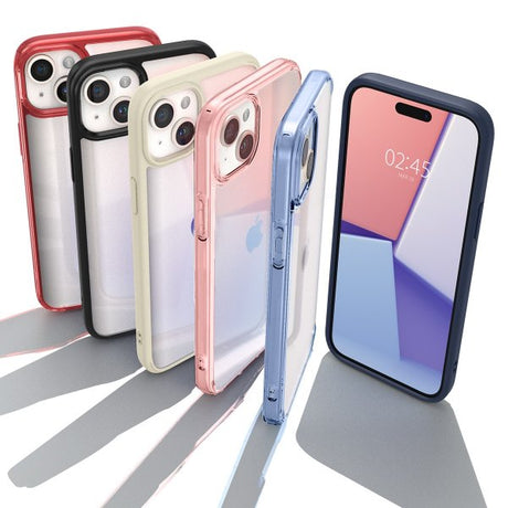 Spigen iPhone 15 -kuori Ultra Hybrid Crystal Clear