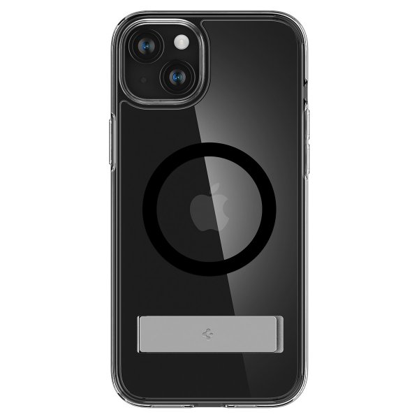 Spigen iPhone 15 -kuori Ultra Hybrid S MagFit Crystal Clear