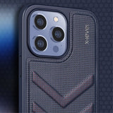 X-Level iPhone 15 -suojakuori V-muoto Vihreä