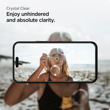 Spigen iPhone 15 Näytönsuoja GLAS.tR ALIGNmaster 2-pakkaus