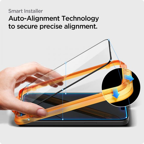 Spigen iPhone 15 Näytönsuoja GLAS.tR ALIGNmaster 2-pakkaus