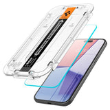 Spigen iPhone 15/iPhone 16 -näytönsuoja GLAS.tR EZ Fit 2 kpl