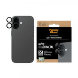 PanzerGlass iPhone 16/16 Plus/iPhone 17 Kameransuoja Hoops Musta