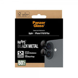 PanzerGlass iPhone 16/16 Plus/iPhone 17 Kameransuoja Hoops Musta