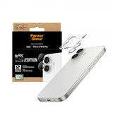 PanzerGlass iPhone 16/16 Plus/iPhone 17 kameransuoja Hoops läpinäkyvä