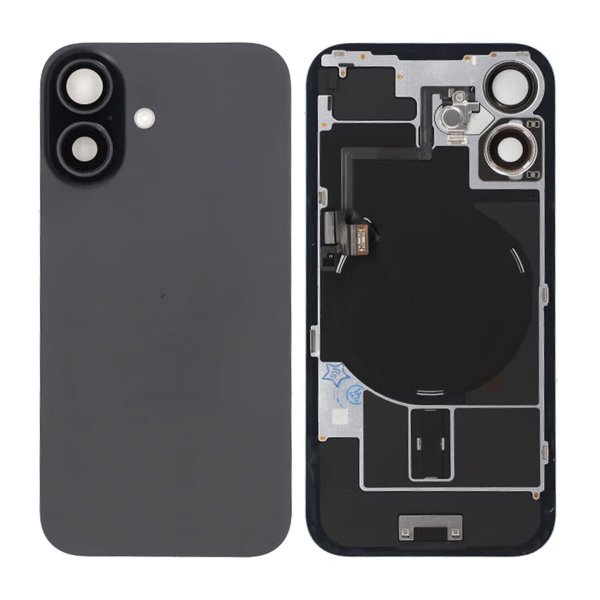iPhone 16 Takalasi - Musta