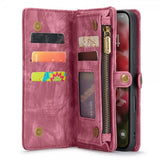 CaseMe iPhone 16 -suojakotelo, 008 Series, irrotettava kuori, punainen