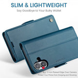 CaseMe iPhone 16 -kotelo 023 Series Sininen