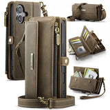 CaseMe iPhone 16 C39 Series Ruskea suojakotelo