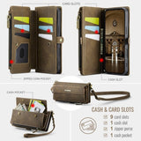CaseMe iPhone 16 C39 Series Ruskea suojakotelo