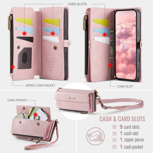 CaseMe iPhone 16 -kotelo C39-sarja Ruusukulta