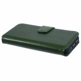 Nordic Covers iPhone 16 Essential Leather -suojakotelo, Juniper Green