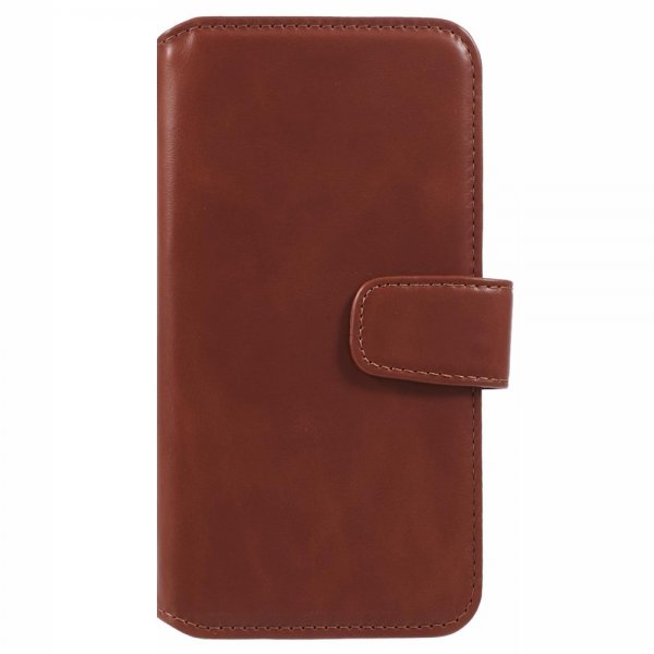 Nordic Covers iPhone 16 -suojakuori, Essential Leather, Maple Brown