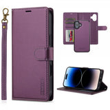 Lc.Imeeke iPhone 16 -kotelo irrotettavalla kuorella, L2 Series, MagSafe, violetti