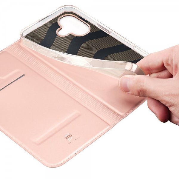 Dux Ducis iPhone 16 -suojakotelo Skin Pro Series Ruusukulta