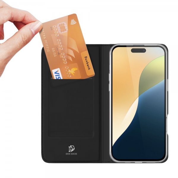 Dux Ducis iPhone 16 -suojakotelo Skin Pro Series musta