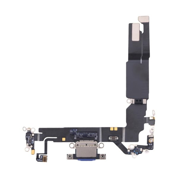 iPhone 16 latausliitin joustokaapeli alkuperäinen - sininen
