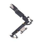 iPhone 16 latausliitin joustokaapeli alkuperäinen - valkoinen