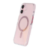 iPhone 16 -suojakuori, iskunkestävä, MagSafe, pinkki