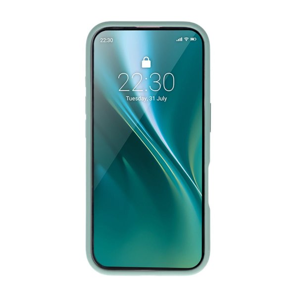 iPhone 16 Kuoret Silikoni Tummanvihreä