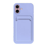 iPhone 16 Kuoret Korttiteline Violetti