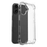 iPhone 16 Kuori Iskunkestävä Läpinäkyvä