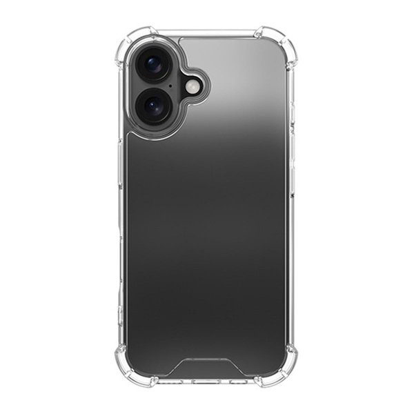 iPhone 16 Kuori Iskunkestävä Läpinäkyvä