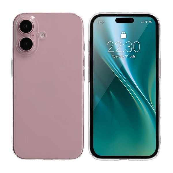 iPhone 16 Kuori Erittäin Ohut Valkoinen