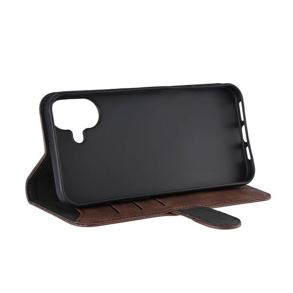 Gear iPhone 16 Plus Kotelo 3 Korttipaikkaa Ruskea