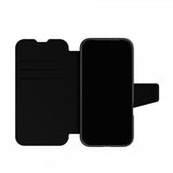 Tech21 iPhone 16 Plus EvoLite Wallet -kotelo, musta