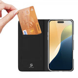 Dux Ducis iPhone 16 Plus -kotelo Skin Pro -sarja, musta