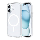 Rvelon iPhone 16 Plus -kuori TPU MagSafe Läpinäkyvä