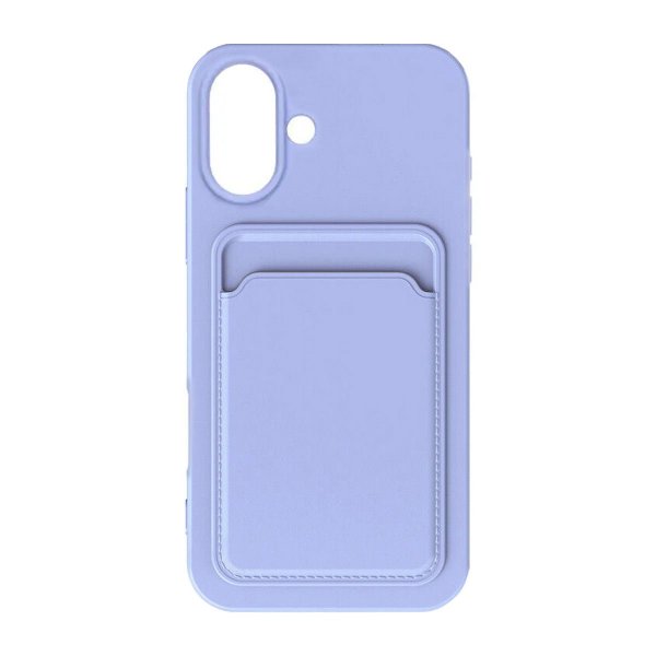 iPhone 16 Plus Kuoret Korttipidike Purppura