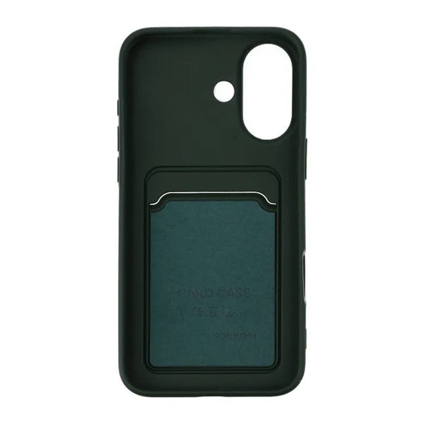 iPhone 16 Plus Kuoret Korttipidike Vihreä