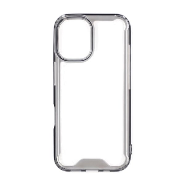 iPhone 16 Plus Kuoret Iskunkestävä Musta