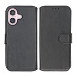 Rvelon iPhone 16 Plus -kotelo, magneettisesti irrotettava kuori, musta