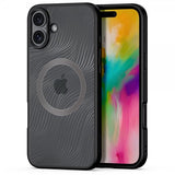 Dux Ducis iPhone 16 Plus -suojakuori Aimo Series MagSafe Musta