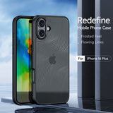 Dux Ducis iPhone 16 Plus -suojakuori, Aimo-sarja, musta