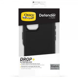 Otterbox iPhone 16 Plus Defender MagSafe -suojakuori, musta