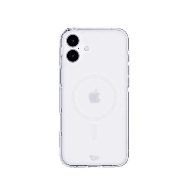 Tech21 iPhone 16 Plus -suojakuori EvoClear MagSafe, läpinäkyvä