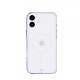 Tech21 iPhone 16 Plus -suojakuori EvoClear MagSafe, läpinäkyvä