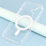Nordic Covers iPhone 16 Plus -kuori, Feather Series, MagSafe, läpinäkyvä