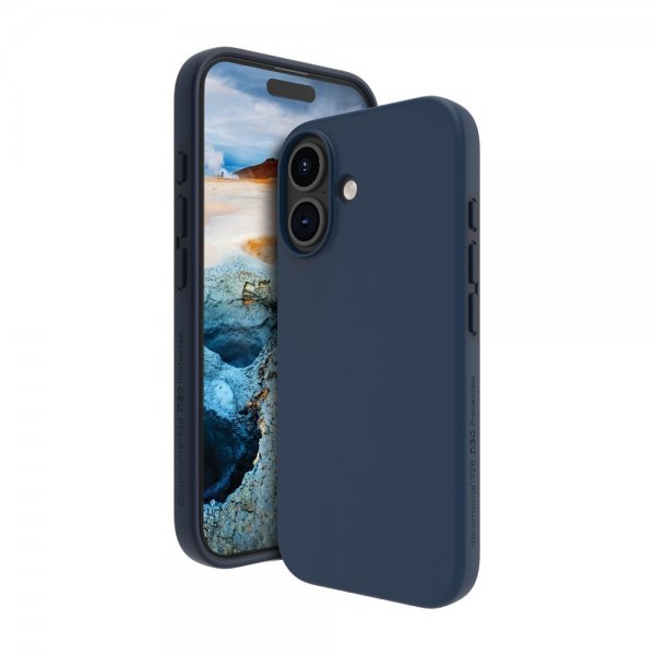 dbramante1928 iPhone 16 Plus -kuori Iceland Ultra D3O MagSafe, sininen