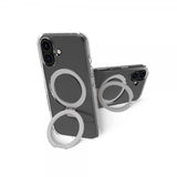 dbramante1928 iPhone 16 Plus -suojakuori Iceland Ultra D3O MagSafe Kickstand Transparent