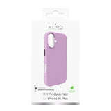 Puro iPhone 16 Plus -suojakuori ICON Mag Pro vaaleanpunainen