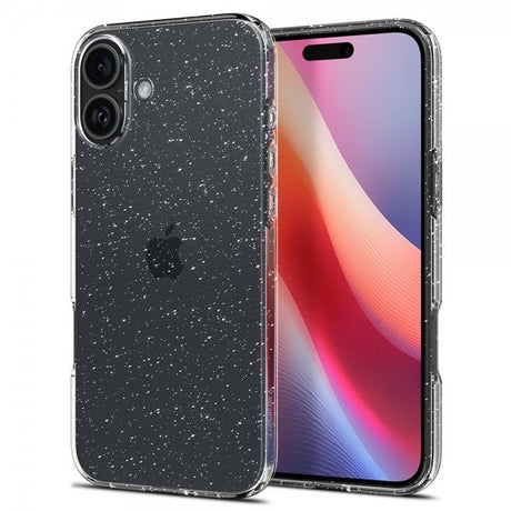Spigen iPhone 16 Plus Kuori Liquid Crystal Glitter Crystal Quartz