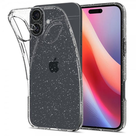 Spigen iPhone 16 Plus Kuori Liquid Crystal Glitter Crystal Quartz